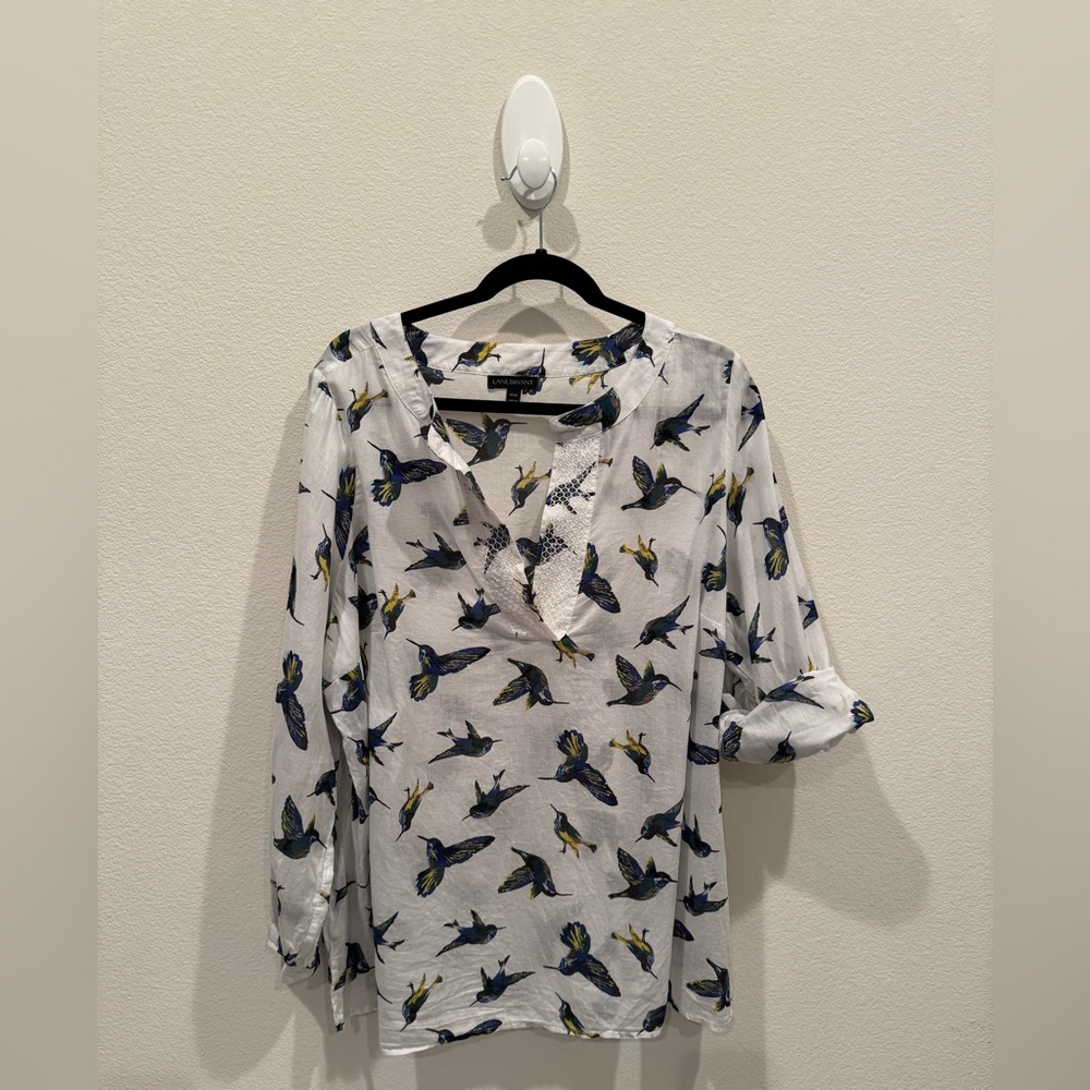 Lane Bryant Hummingbird Print Tunic